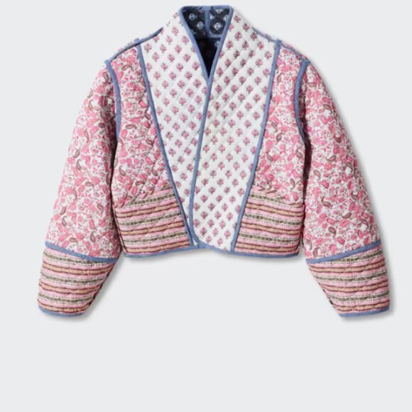 Mango Quilted Reversible Jacket – Size Sa - Picture 4 of 7